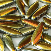 5mm x 16mm Dagger Bead - Jet Marea Full - 23980-28003