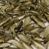 5mm x 16mm Dagger Bead - Black Diamond  - 40010