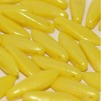 5mm x 16mm Dagger Bead - Lemon Stardust - 83120-56952