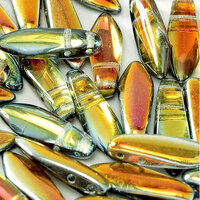 5mm x 16mm 2 Hole Dagger Bead - Crystal Marea - 00030-28001