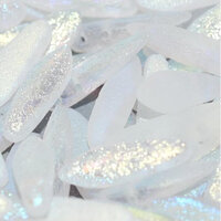 5mm x 16mm 2 Hole Dagger Bead - Crystal Etched AB Full - 00030-28783