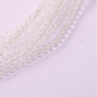2mm Druk (Round) Bead - Crystal  - 00030