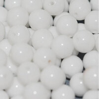 3mm Druk (Round) Bead - Chalk White  - 03000