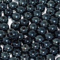 3mm Druk (Round) Bead - Jet Celsian Full - 23980-22500