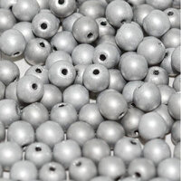 4mm Druk (Round) Bead - Crystal Labrador Full Matted - 00030-27070