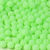 4mm Druk (Round) Bead - Alabaster Soft Lime - 02010-92924
