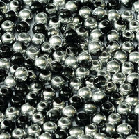 6mm Druk (Round) Bead - Jet Labrador - 23980-27001
