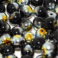 6mm Druk (Round) Bead - Jet Marea - 23980-28001