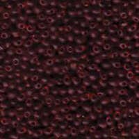 Miyuki 3.4mm Drop Bead - DP-9134F - Matte Transparent Dark Topaz