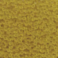 Miyuki 3.4mm Drop Bead - DP-9136F - Matte Transparent Yellow