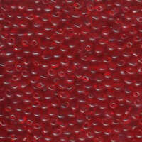 Miyuki 3.4mm Drop Bead - DP-9140 - Transparent Red Orange