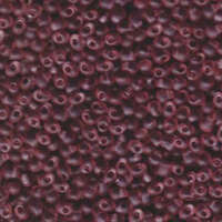 Miyuki 3.4mm Drop Bead - DP-9142F - Matte Transparent Smoky Amethyst