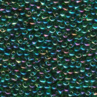 Miyuki 3.4mm Drop Bead - DP-9179 - Transparent Green AB