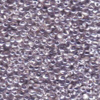 Miyuki 3.4mm Drop Bead - DP-9242 - Sparkling Pewter Lined Crystal