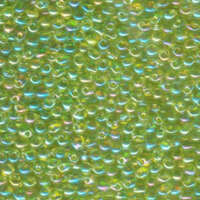 Miyuki 3.4mm Drop Bead - DP-9258 - Transparent Chartreuse AB
