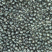 Miyuki 3.4mm Drop Bead - DP-94511 - Matte Picasso Smoky Black