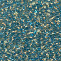 Miyuki 3.4mm Drop Bead - DP-9F18 - Peach Lined Light Blue