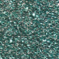 Miyuki 3.4mm Drop Bead - DP-9F38 - Sparkling Aqua Green Lined Crystal