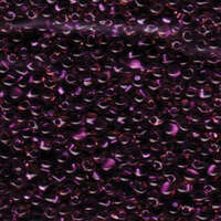 Miyuki 3.4mm Drop Bead - DP-9F48 - Sparkling Amethyst Lined Smoky Amethyst