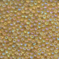 Miyuki 2.8mm Drop Bead - DP28-9132FR - Matte Transparent Light Topaz AB