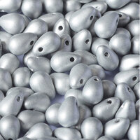 Drop Bead 4mm x 6mm - Crystal Labrador Full Matte - DRP-46-00030-27070