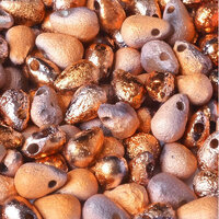 Drop Bead 4mm x 6mm - Crystal Sunset Full Etched - DRP-46-00030-27183