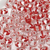Mini Duo 2mm x 4mm - DU0400030-44893 - Crystal Red Lined