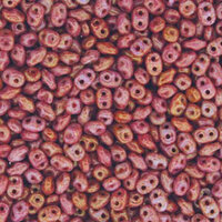 Mini Duo 2mm x 4mm - DU0403000-14497 - Chalk Ruby Luster