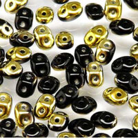 Mini Duo 2mm x 4mm - DU0423980-26441 - Jet Amber