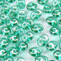 Mini Duo 2mm x 4mm - DU0450720-14400 - Emerald Luster