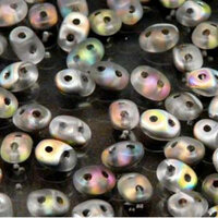 Super Duo 2.5mm x 5mm - DU0500030-28171 - Matte Crystal Vitrail