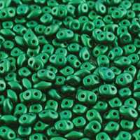 Super Duo 2.5mm x 5mm - DU0502010-24105 - Gold Shine Dark Green