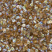 Super Duo 2.5mm x 5mm - DU0510230-28701 - Smoke Topaz AB 