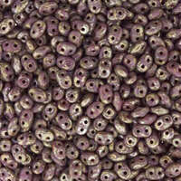Super Duo 2.5mm x 5mm - DU0523020-43400 - Opaque Violet Picasso