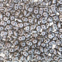 Super Duo 2.5mm x 5mm - DU0523980-24304 - Matte Metalust Steel Blue