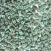Super Duo 2.5mm x 5mm - DU0523980-29044 - Polychrome Viridian