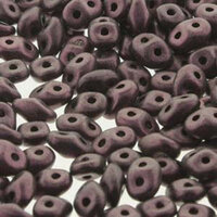 Super Duo 2.5mm x 5mm - DU0523980-79086 - Jet Metallic Suede Pink