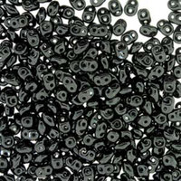 Super Duo 2.5mm x 5mm - DU0523980 - Opaque Jet