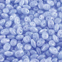 Super Duo 2.5mm x 5mm - DU0531010-14400 - Opal Blue White Luster