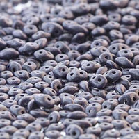 Super Duo 2.5mm x 5mm - DU0533400-84400 - Matte Opaque Navy Luster