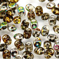 Super Duo 2.5mm x 5mm - DU0540020-28101 - Smoke Grey Vitrail
