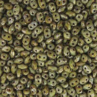 Super Duo 2.5mm x 5mm - DU0543020-43400 - Opaque Grey Picasso