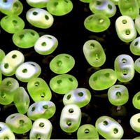 Super Duo 2.5mm x 5mm - DU0550230-28771 - Matte Olivine AB