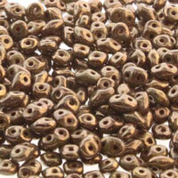Super Duo 2.5mm x 5mm - DU0553410-15695 - Wasabi Bronze Picasso