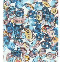 Super Duo 2.5mm x 5mm - DU0560020-27101 - Aqua Capri Gold