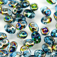 Super Duo 2.5mm x 5mm - DU0560020-28101 - Aqua Vitrail