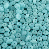 Super Duo 2.5mm x 5mm - DU0561000-84110 - Matte Opal Aqua