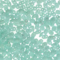 Super Duo 2.5mm x 5mm - DU0561100-84110 - Matte Silk Green Aqua