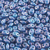 Super Duo 2.5mm x 5mm - DU0563030-15001 - Turquoise Blue Nebula