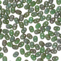 Super Duo 2.5mm x 5mm - DU0563130-83500 - Matte Turquoise Green Rembrandt
